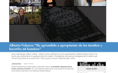 Alberto Velasco en ahoraQuéleo de la Sexta: «He aprendido a apropiarme de los insultos y hacerlos mi bandera»